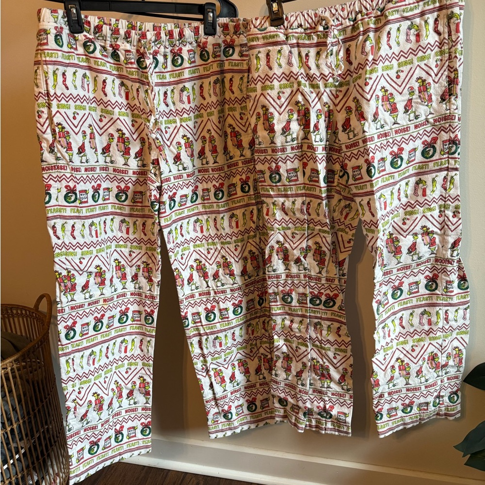 Grinch Pajama Pants Set